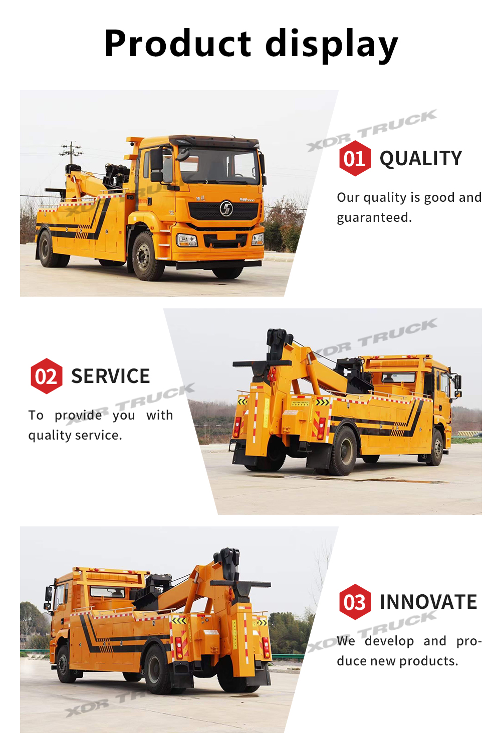 SHACMAN tow truck 4