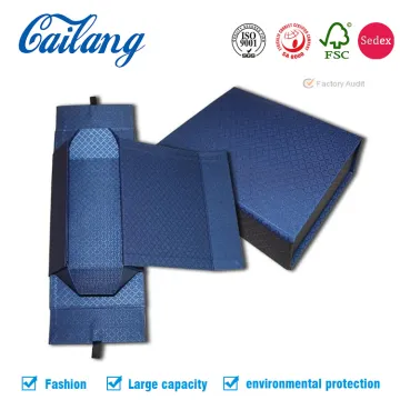 Exquisite Rigid Cardboard Apparel Paper Folding Gift Box