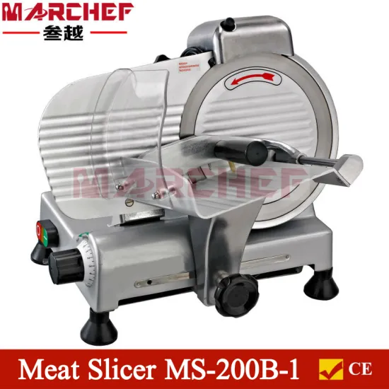 8" Commercial Frozen Meat Slicer Restaurant Equipment/Meat Processing Kitchen Equipment