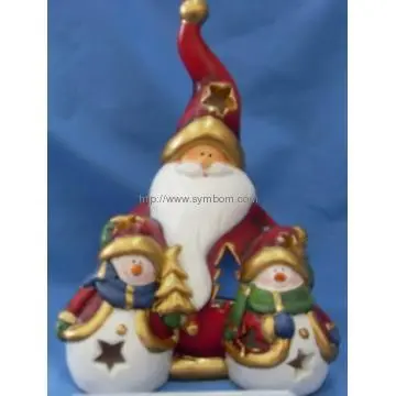 Christmas Ceramic Santas