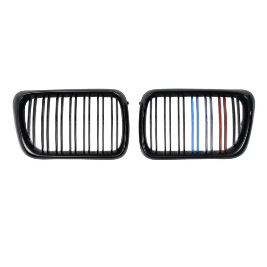 Gloss Black Grille Design Bumper for BMW E36 3 Series 1996-1999