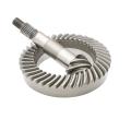 Precision spiral bevel gear crown wheel and pinion