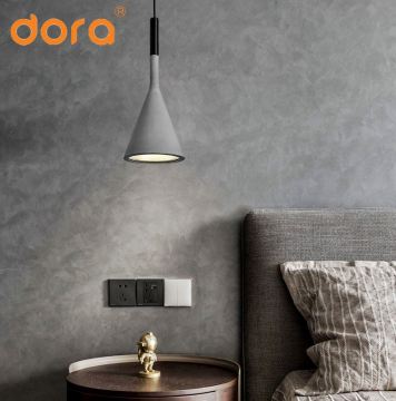 Cement Restaurant Retro Chandelier: Creative American Industrial Style