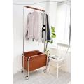 Livingroom Stainless steel Clothes Coat Rack with wheels