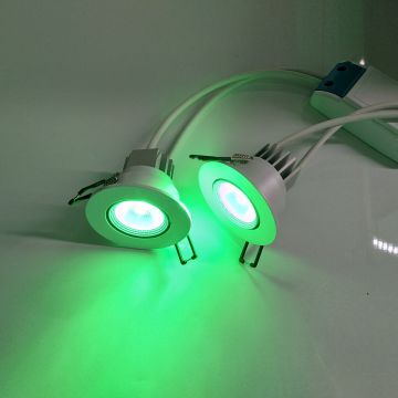 Shenzhen Luxgreen 8W RGBW 4in1 LED Ceiling Light - 24V DC, CE & RoHS, 3 Years Warranty