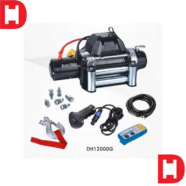 SUV 12V Electric Winch for 12000lb (DH12000F)