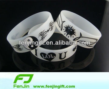 tattoo silicone bracelet for cancer