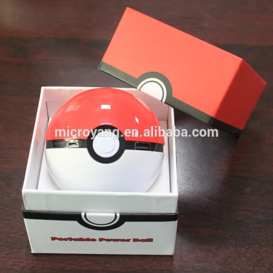 China factory wholesale Pokemon go ball mobile power bank 12000mAh with cheapest price