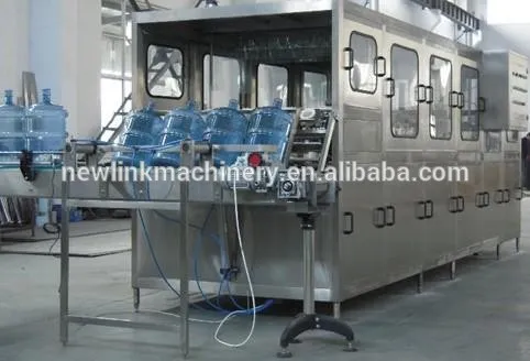 samall scale 5-Gallon Barreled Water Filling/ Complete 5 Gallon Bottle Mineral Water Filling Machine (QGF-300)