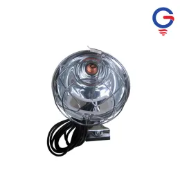 Silver Reflective Infrared Heat Lamp with Base