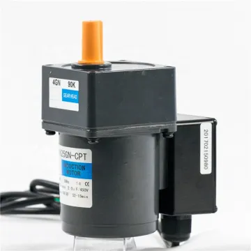 220V 25W 80mm AC Gear Motor with Aluminum GN Type Pinion Shaft