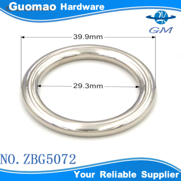 O ring leather luggage cases fitting