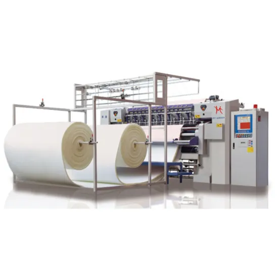 Multifunctional shuttleless quilting machine