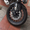 Two wheel off-road motorcycle hub