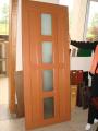 Garis-garis berkumpul-Pintu PVC kayu