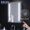 SALLY Storage Defogger Armario con espejo LED montado en la pared