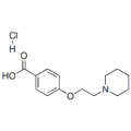 Benzoëzuur, 4- [2- (1-piperidinyl) ethoxy] -, hydrochloride (1: 1) CAS 84449-80-9