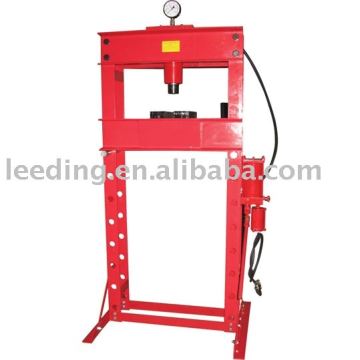 40Ton Hydaulic Pneumtaic Shop Press with Gauge with cable winch