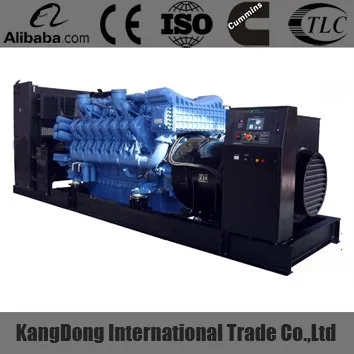 2000kw mtu generator for sale with CE certificate