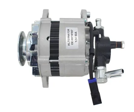 Parts and Specifications for Auto Alternator ISZ 4JB1 NKR55 Generator, Including Part Numbers 8-94122-488-0, 8-97187-6571, and 8971876571