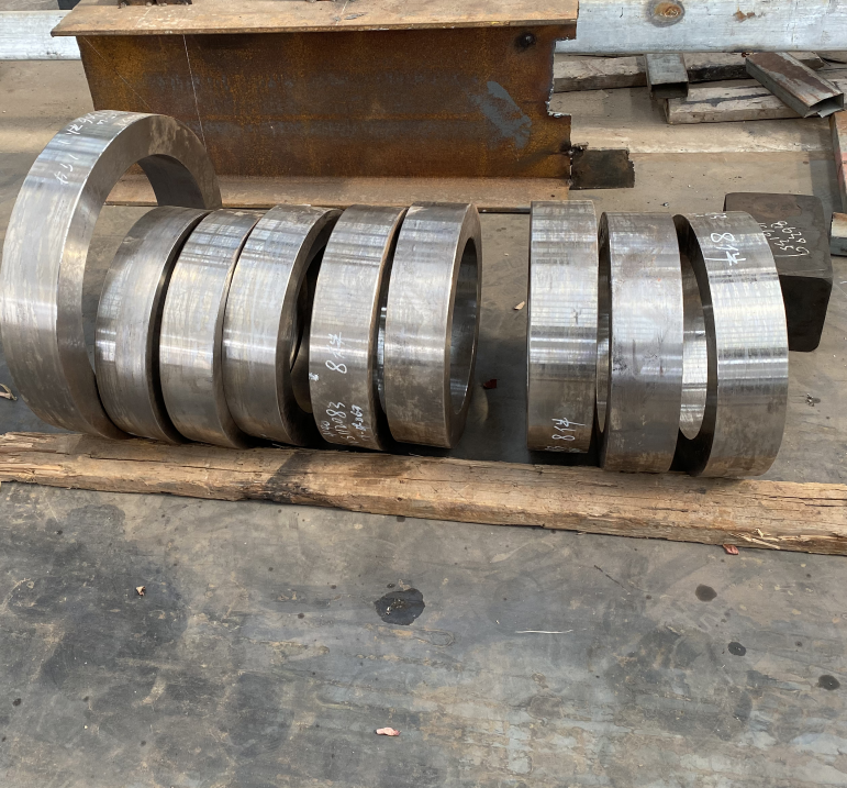 AIS14140 SAE1045 Hot Forging Steel Rings Milling