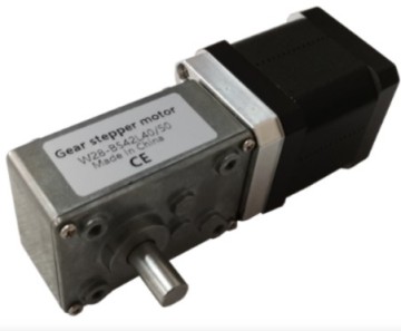 Großhandel 2-Phasen-Hybrid-NEMA 17-Wurm-Zahnrad-Steppermotor (kein Encoder)