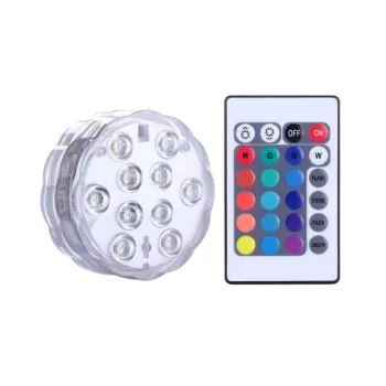 16 Color IP68 Waterproof LED Pool Lights with IR Remote