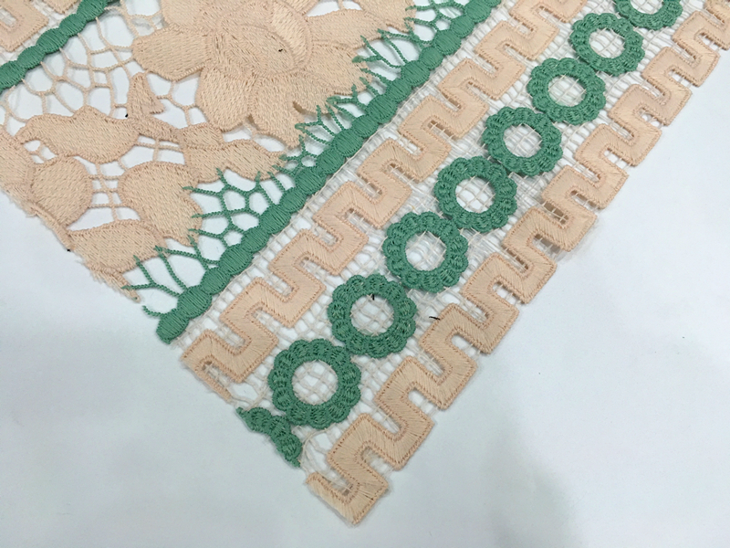 Chemical Lace Embroidery Fabric