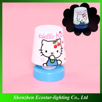 Colorful white light cartoon light LED pat light touch pat lamp for gift