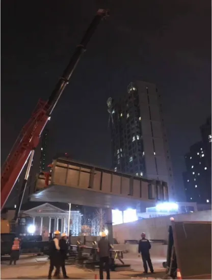 Steel Structure Truss Metal Bridge With Beautiful Design