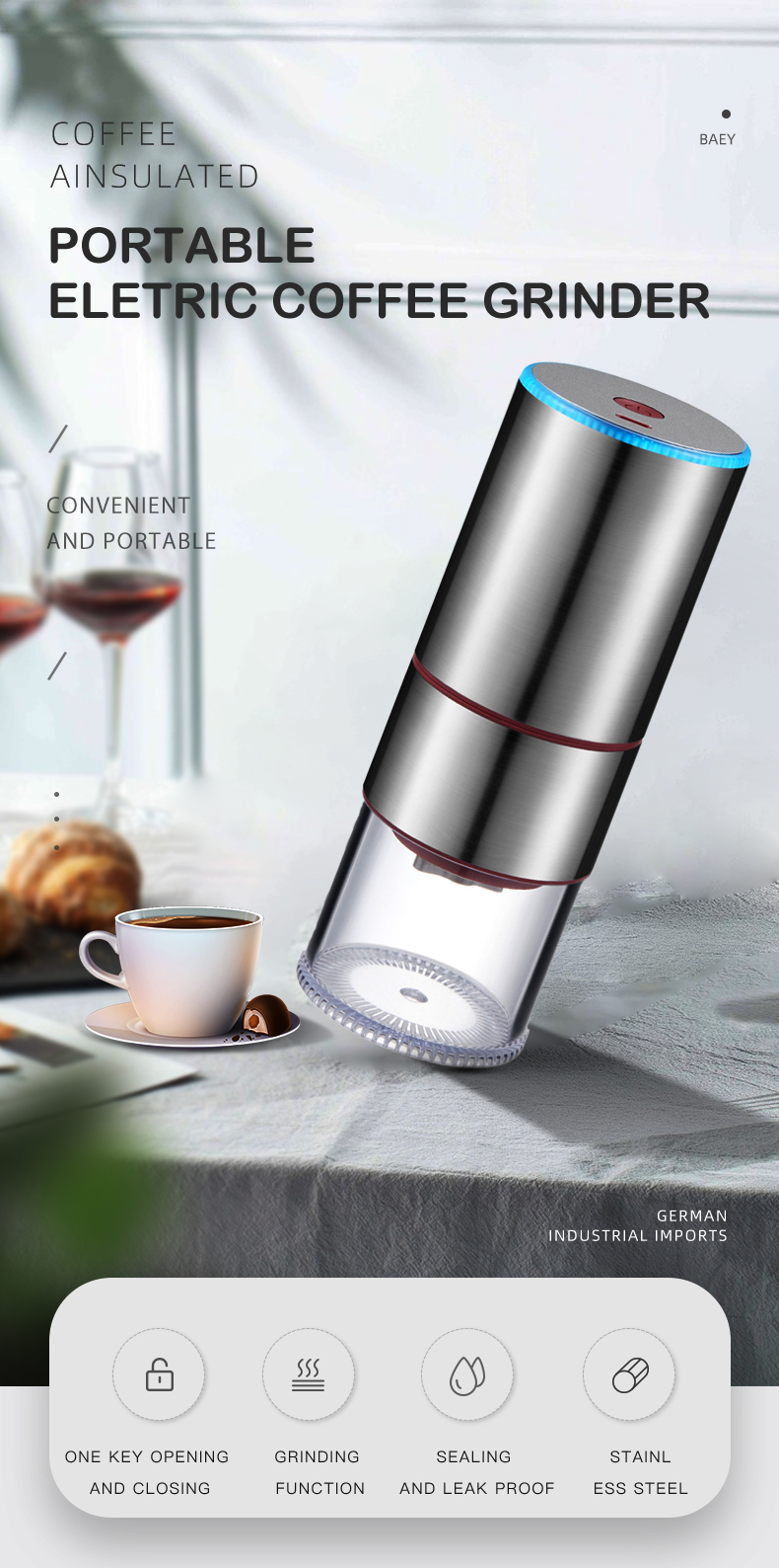 Electric coffee Grinder