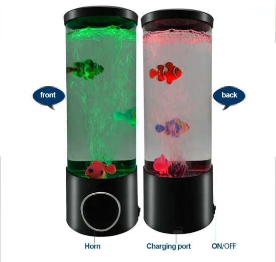 11-inch Bubble Fish Lamp with BT Speaker Aquarium as Christmas Gift