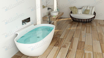 Best Sell Composite Stone bathtub BS-8607