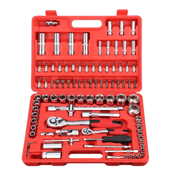 94-Piece Socket Wrench Toolbox - Outils Mécanique Mechanize Tool Box