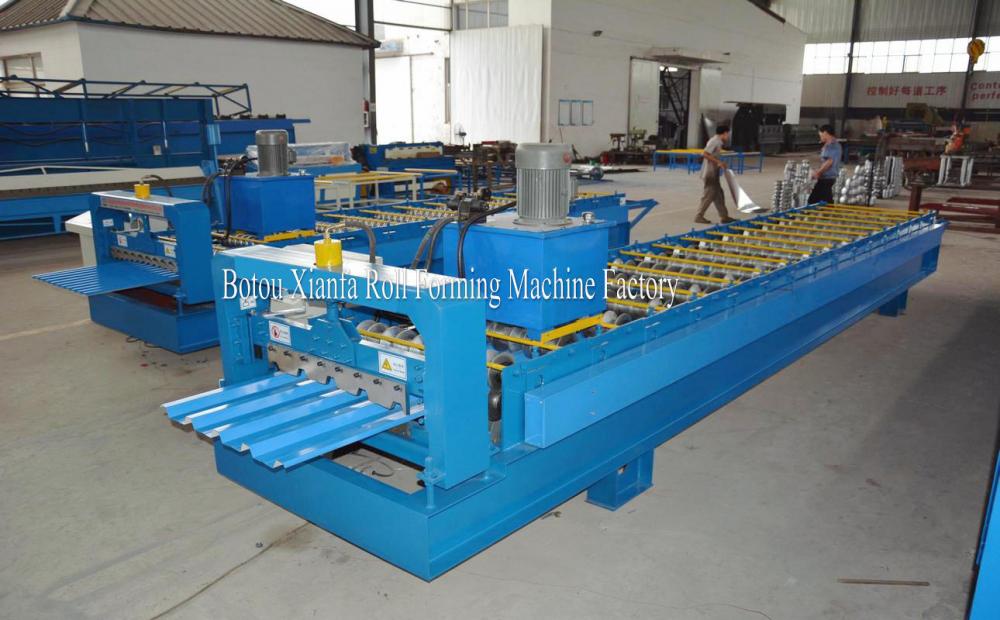 Artificial Colourful Roof Tile Plate Forming Machine