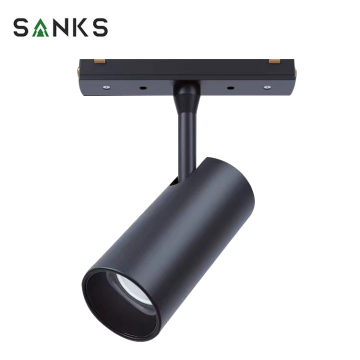 Ultra-thin Adjustable Aluminum LED Magnetic Track Light - 6W to 20W
