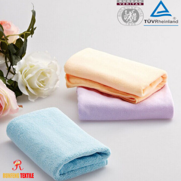 Wholesale 100% cotton new solid color face towel
