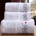 Cotton Hotel Bath Hand Face Towel Mat Set