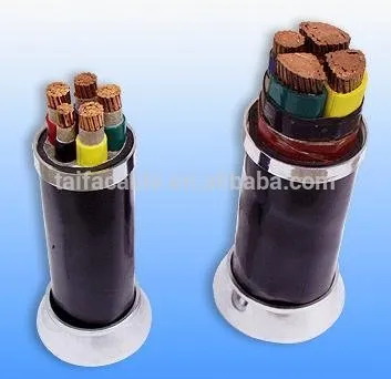 4 core power cable/solid core copper cable/4 core power cable 240 sq mm