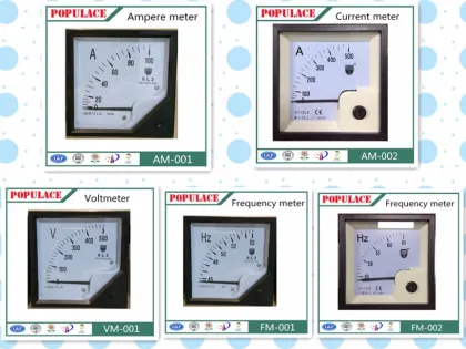 High Quality Diesel Generator Machinery Instruments 80*80 Voltage Meter parts