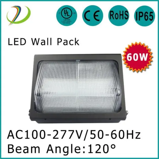 High Efficiency 60W Led Wall Pack