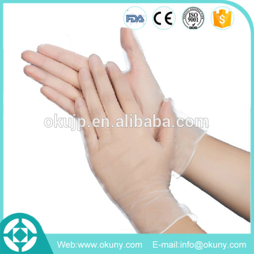 cleanroom powder free Vinyl PVC gloves medical hospital CE approved