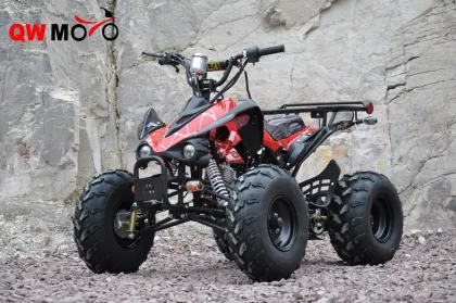 QWMOTO CE New Design off road 125cc Children ATV Kawasaki style 4 wheel Mototcycle ATV for cheap Sale