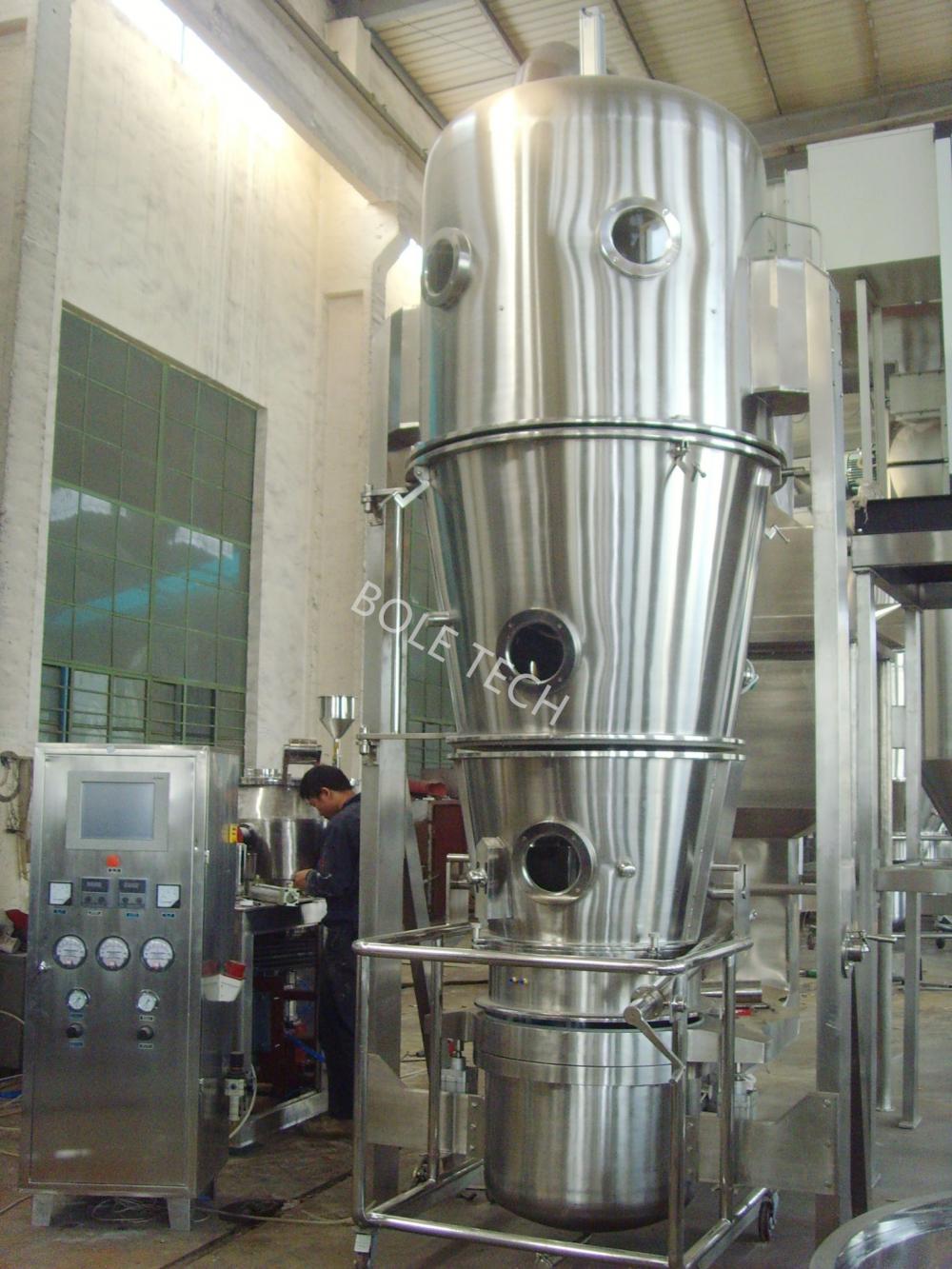 Capsule Pellets Fluid Bed Coater Wurster Coating Machine, High Quality ...
