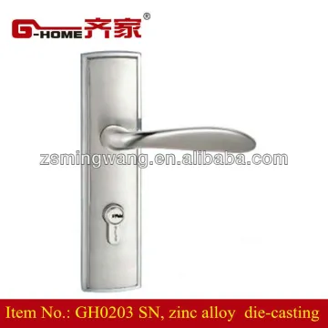 european style door handle lock zinc alloy lever lock handles