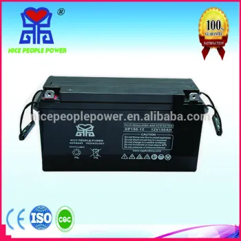 Maintenance Free solar battery 12V150AH used for solar power system