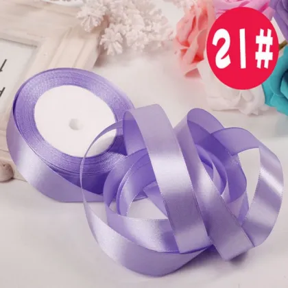 Decorative 100% Polyester Satin Ribbon, Custom Print Logo Ribbon