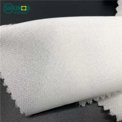 Wholesale 55GSM Fusible Woven Adhesive Lining Cloth Interlining