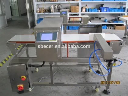 Metal Detector with pusher reject system