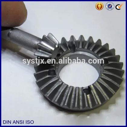 China manufactory steel bevel gear and pinion gears